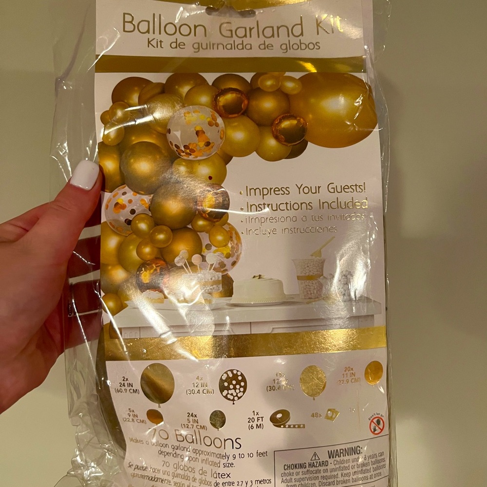 Balloon garland kit